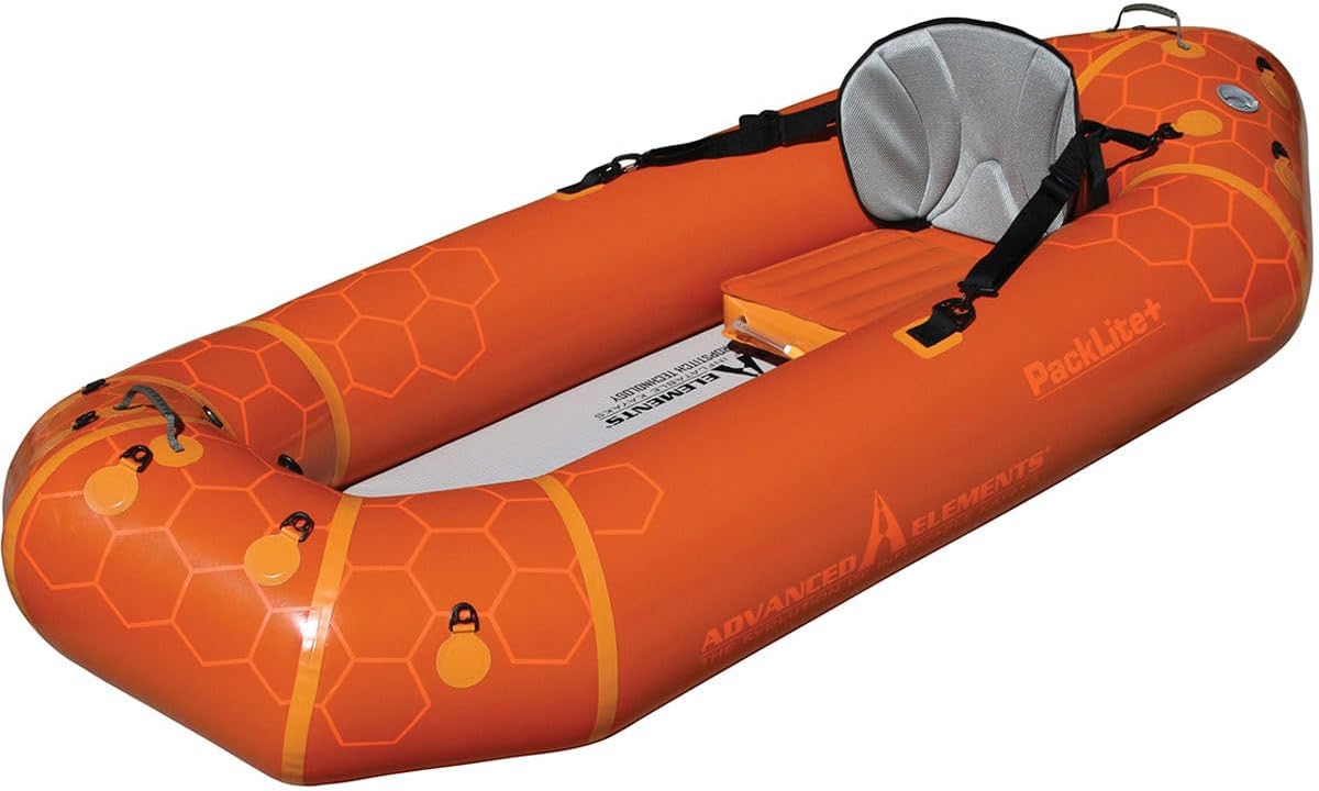 Advanced Elements - Packlite+ Packraft - Single or Tandam Inflatable Kayak - One or Two Person