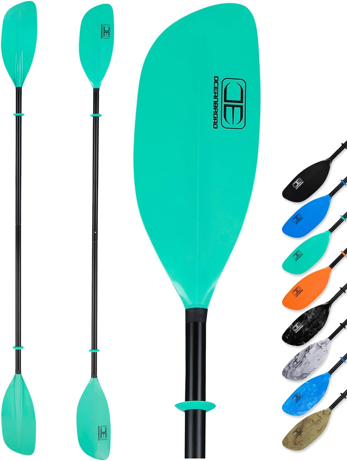 Kayak Paddle 86in/218cm Alloy Shaft (B0DHRBMSBH)