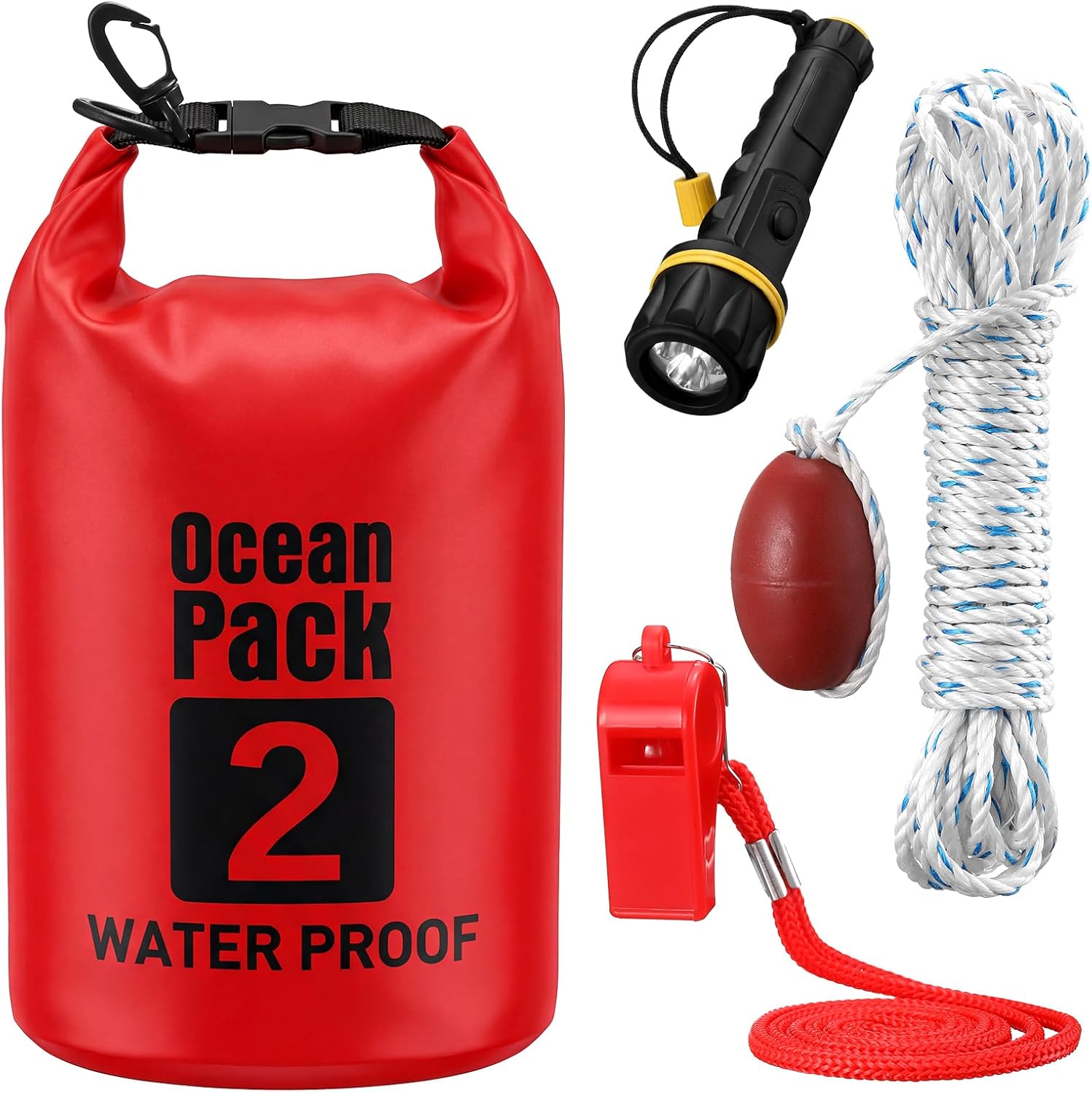 4 Pack Boat Safety Kit Waterproof Bag (B0FPFH26X3)